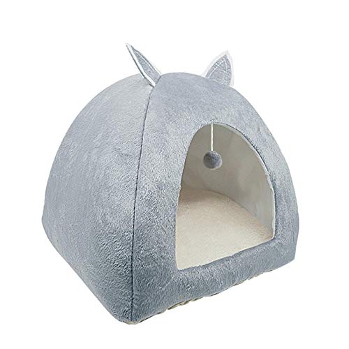 Cama para gatos inverno com conforto acolchoado para sono profundo, usada para produtos de casa de g