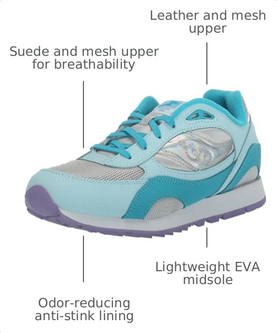 Image of Saucony unisex-child Shadow 6000