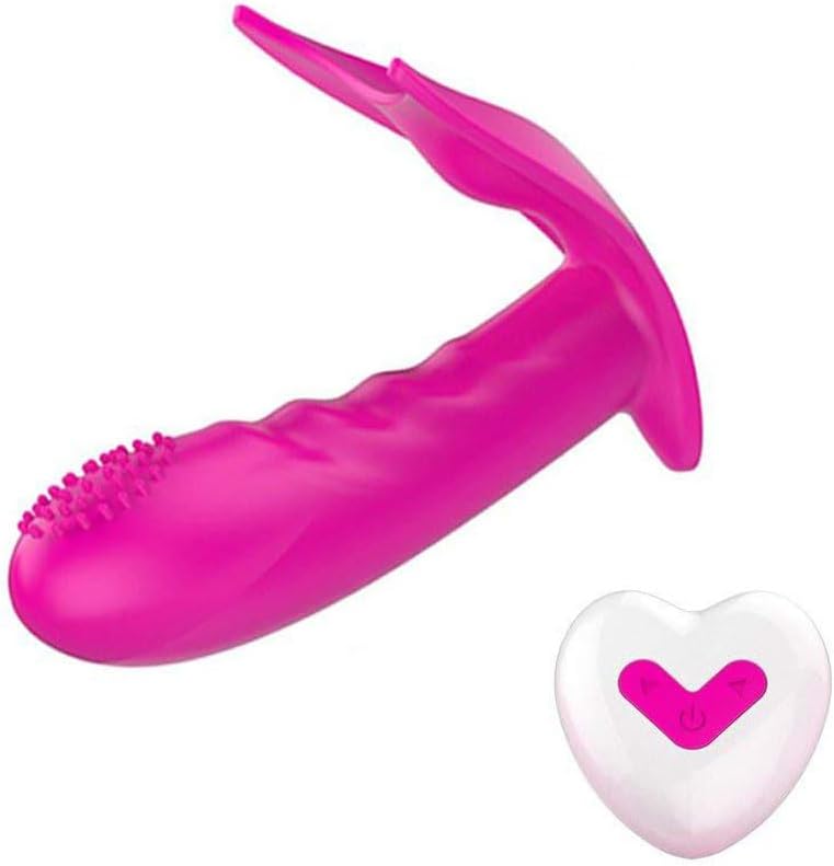 Remote Clitoral Stimulator, G-spot Vibrator with 7 Vibration Modes and 3 speeds, Wearable masturbator, Sex Toy Suitable for Female Couples (ROSEO)