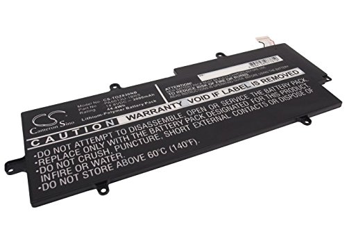 TECHTEK Batterie 3000mAh Compatible avec [Toshiba] Portege Z830, Portege Z830 Ultrabook, Z830-10P, Z830-BT8300, Z830-S8301, Z830-S8302, Z835, Z835 Ultrabook,...