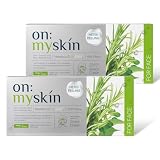 【公式】on:myskin ハーブピーリング for face 2箱セット│自宅でハーブピーリング マイクロニードル 毛穴 サロン級美容 韓国化粧品研究機関共同開発 オンマイスキン