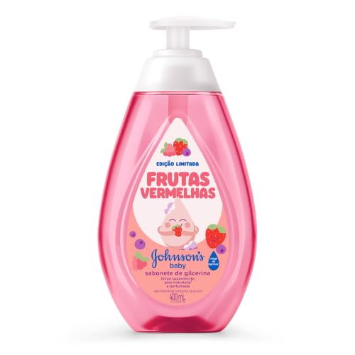 Sabonete Líquido de Glicerina Frutas Vermelhas JOHNSON'S® Baby 400mL