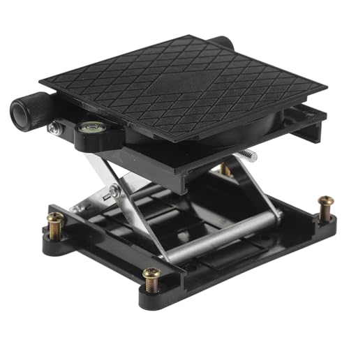 NIYANGLE Ascensori sollevatore tavolo da lavoro tavolo lavoro Supporto sollevamento laboratorio jack gli attrezzi piattaforma di sollevamento banco da laboratorio alluminio