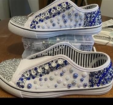 Miniatura 9 de Chenkou Craft - 1 caja con 3000 mitades de perlas, cuentas circulares con inferior plano, gemas sueltas