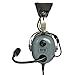 UFQ A28 ANR Aviation Headset Delux Gray Color-with Great ANR Active Noise Reduction Performance,Clear Communication,Also with Hi-Fi Sound for Music and Free with a Headset Bag,Comfortable,Durable
