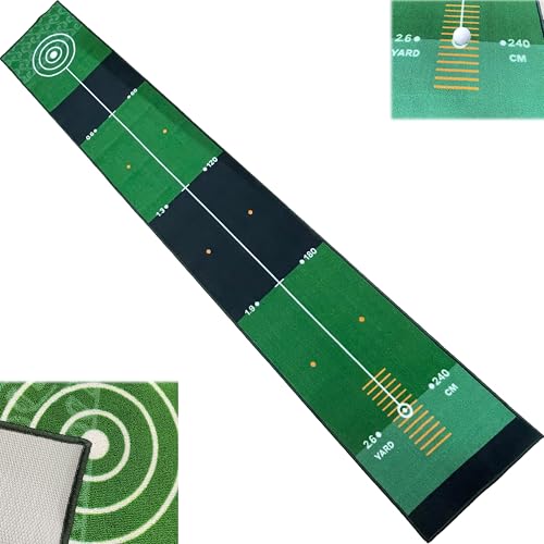 Tapis d'entraînement de golf au bureau et à la maison pour perfectionner son swing