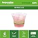 Responsible Products Clear Cold Cup, Certified Compostable and Made from 100% American Biobased Materials, No-PFAS Added & BPA-Free (5 oz Cups (100 Count)) 3