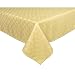 Bardwil Reflections Spill Proof  52" X 52" Square Tablecloth, Straw