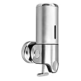Dispensador de jabón: adecuado para jabón líquido de loción o desinfectante, desinfectante, gel de ducha, champú, etc. Hay 500 ml de alta capacidad ideal para jabón líquido de cocina y baño. Perfecto para usar en la ducha y el lavado.