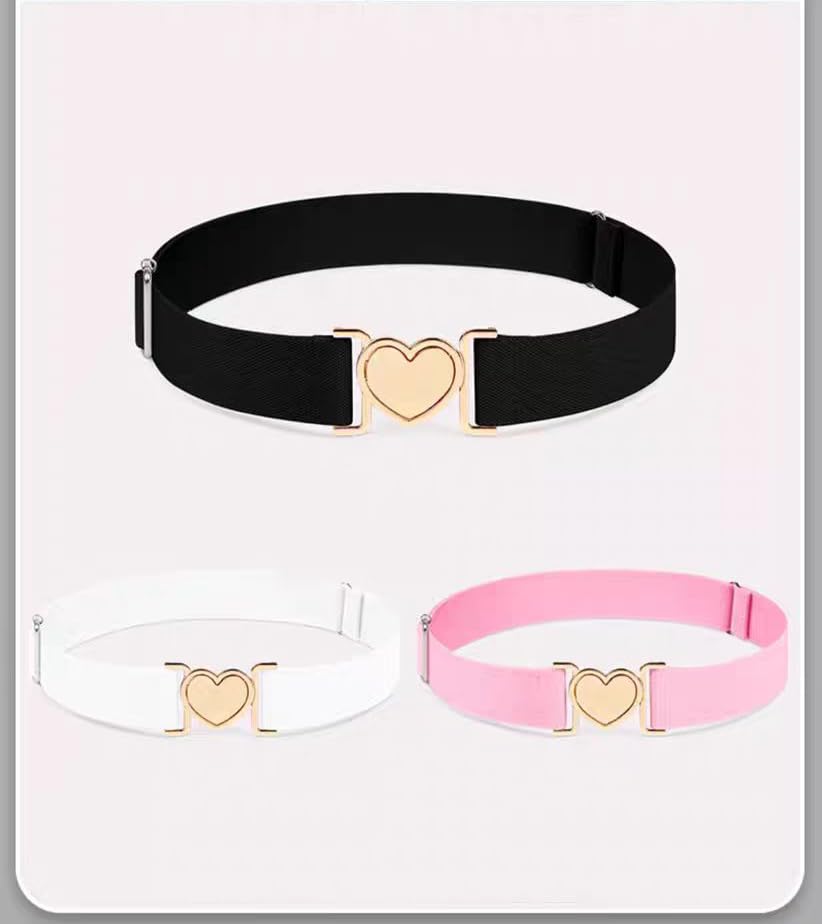 Elastic Belts for Kids, Adjustable Girls' Belts, Boys Girls Stretch Belt4