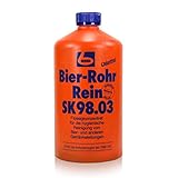 Inhalt Flasche: 1 Liter Dr. Becher Bier-Rohr-Reiniger, 1 L