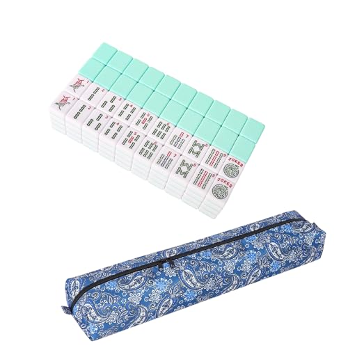 Set de fichas American Mahjong 166 piezas con bolsa miniatura 1