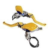 Embrague Freno Moto Universal 22mm 7/8'' 50CC - 300CC para yamaha Cilindro maestro Manija de bomba hidráulica Embrague Palanca de freno.
