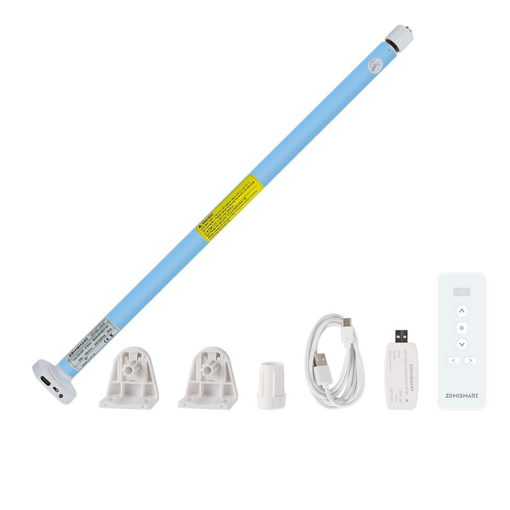 Moteur à rouleau sans fil WiFi Tuya pour réparer et automatiser un store de 25mm