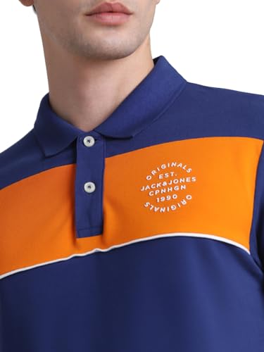 Image of JACK & JONES Men's Slim Fit Polo Tshirt