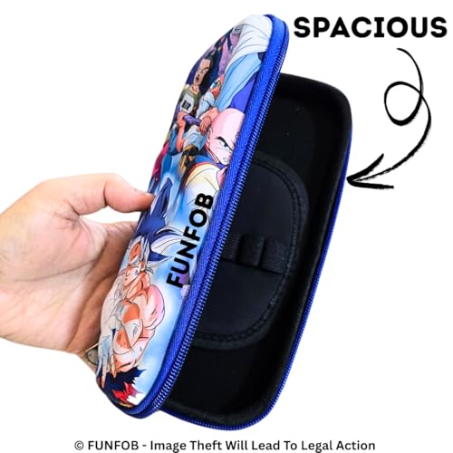 Image of FUNFOB Pencil Box for School College Anime Pencil Pouch Other Stationery Products Travel or Cosmetic Case | Go-k Old Man