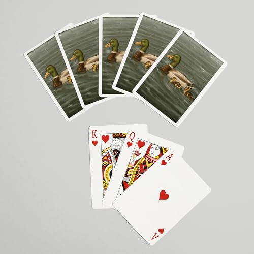 Baraja de Póker 52 cartas adultos Mallard Ducks miniatura 7