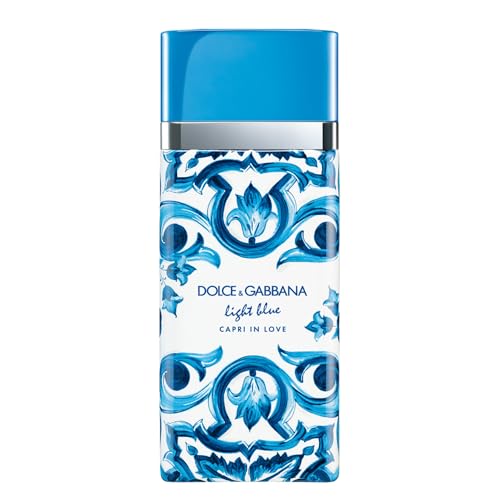 Dolce & Gabbana New Light Blue, Capri Love, Eau De Toilette Spray, para mujer, 100 ml / 3.3 fl.oz