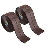Pro Home Bath Sealant Strip 22mmx3.2M | Self Adhessive Shower Seal Strip | Waterproof Sealant Tape | Caulk Tape for Kitchen Sink, Toilet | Long Lasting, Mold Resistant Seal (Brown, 22mm x 3.2m) - Image 1