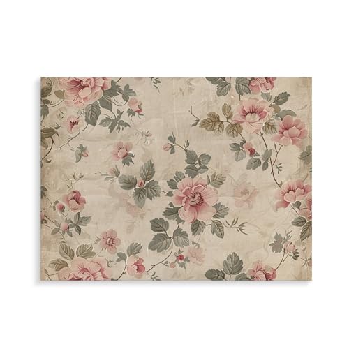 Peinture par numéros fleurs rétro une idée cadeau originale pour adulte débutant
