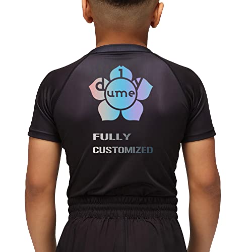 Youth Kids Fully Customized Rashguard Performance Jersey Shirt for Sport Fightwear2