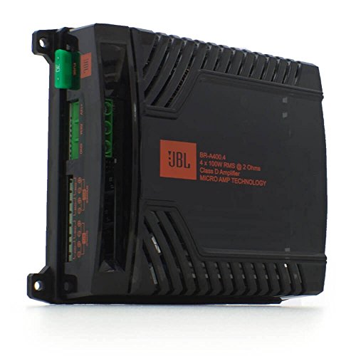 Módulo De Potência Jbl Br-A 400.4 - 4 Canais 400W, Jbl, Br-A 400.4 58035003, Módulos E Amplificadore