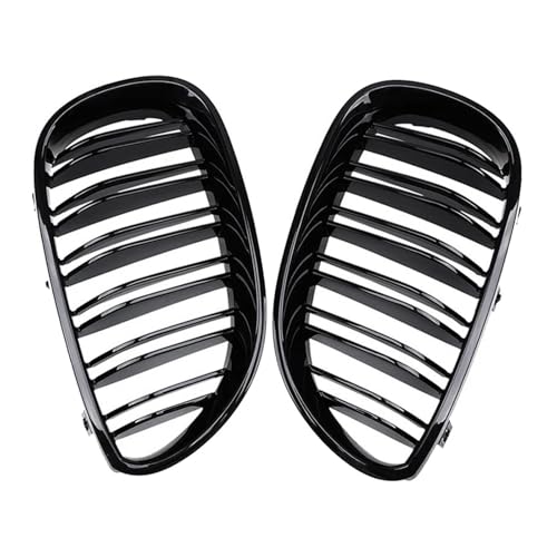 Parrilla delantera para coche 5 Series E60 y E61, rejilla de parachoques de 2003 a 2010 4