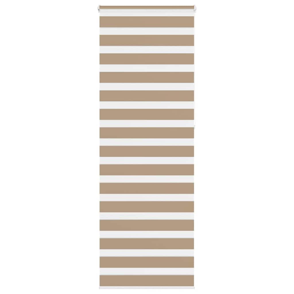 Store Zebre Marron Sable Polyester 70,9 cm