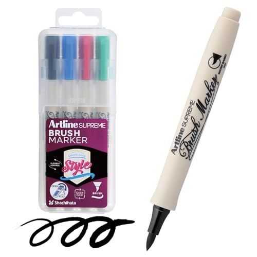 Catálogo para Comprar On-line Frame Rojo disponible en línea para comprar. 46 Artline Supreme - Juego de 4 rotuladores (rojo, azul, negro, verde) por Anmol Art & Frames