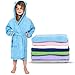 Twinzen - Albornoz Niños Algodón - Niño y Niña - 100% Algodón OEKO-TEX® - Bata de Baño 2 Bolsillos, Cinturón y Capucha
