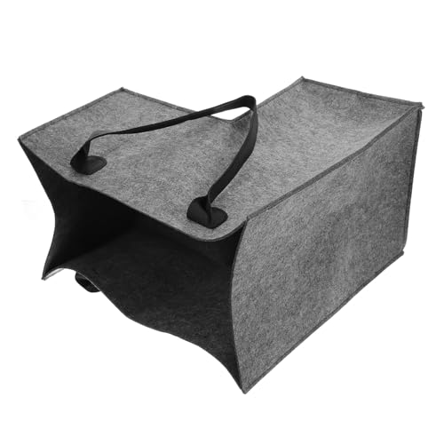 Warmhm Cesto Portaoggetti Grande Capacità in Feltro Resistente per Scale Biancheria e Giochi Organizer Versatile per Soggiorno Camera e Ufficio Facile da Posizionare e Durevole