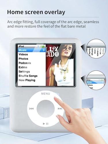 UYRUREL iPod Nano 3rd Screen Protector 2 Pack - Image 5