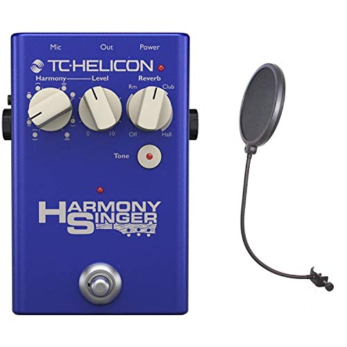 TC Helicon Harmony Singer 2 Vocal Effects Processor Bundle with CAD Audio Pop