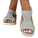 Damen Sandalen Sommer Mesh Orthopädische Schuhe Bequeme Slingback Muf fi n Weiche Sohle Sommerschuhe Sandalen Damen Orthopädische Sandalen Waschbare Slingback Weiches Fussbett Sandalen (Grey, 40) Damen Sommer günstig Kaufen-Damen Sandalen Sommer Mesh Orthopädische Schuhe Bequeme Slingback Muf fi n Weiche Sohle Sommerschuhe Sandalen Damen Orthopädische Sandalen Waschbare Slingback Weiches Fussbett Sandalen (Grey, 40)