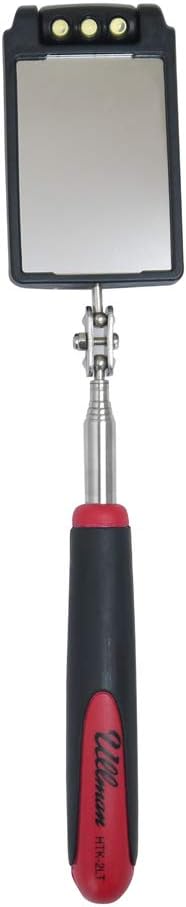 Inspection Mirror, 2.25 x3.5x6.75-30.25 L