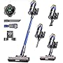 650W/55KPA Aspirateur Balai sans Fil 70min, 1.6 L Aspirateur sans Fil Puissant avec Rechargeable Support Mural, Brosse Anti-Enmêlement Améliorée et OLED Écran Tactile, pour Sols Durs/Animaux/Voiture2