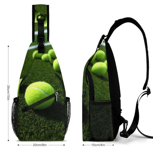 Morrales sling tipo bandolera para trekking y uso casual miniatura 2