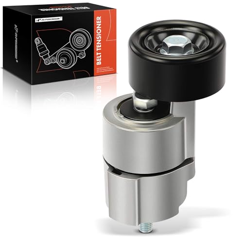 A-Premium Belt Tensioner Assembly with Pulley Compatible with Hyundai Tucson 2010-2014, Sonata 2006-2014, Santa Fe & Kia Forte, Forte5, Optima, Magentis, Rondo, Sportage, Replace# 2528125000