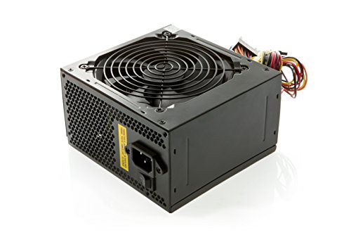 Adatto per PC. Colore: Nero Itek ITPS500K Alimentatore per PC, 500W, Nero