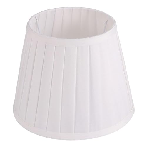 balacoo Pleated Lamp Shade Cloth Lampshade for Table Lamp Floor Wall E27 Compatible 8.66 X 8.66 X 6.69 in Home Office Restaurant Hotel