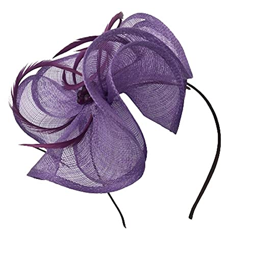 Flower Fascinator Headband Tea Party Wedding Cocktail Derby Hats For Women (Sky Blue) #TOP1