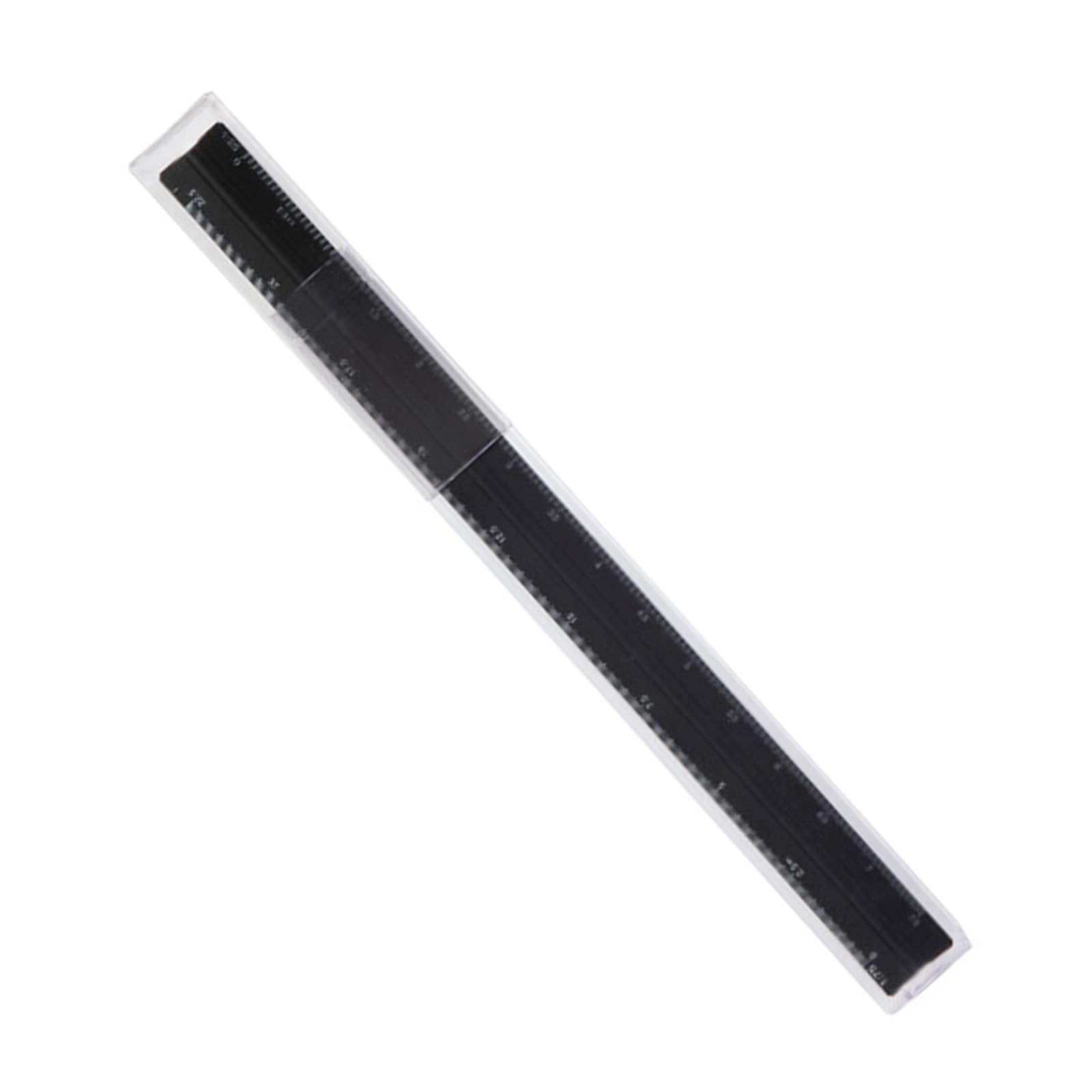 300mm Aluminum Triangular Scale Ruler Architectural Scale Ruler Metal Drafting for Architects Engineers Students Architectural