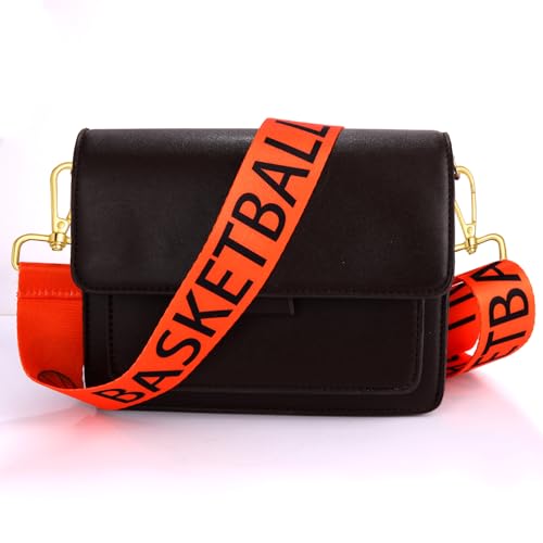 Image of NVENF Game Day Purse Strap Replacement Baseball Basketball Soccer Golf Crossbody Shoulder Bag Straps for Stadium Clear Purse (Style B)