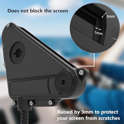 HOLACA Protective Plastic Cover Case for Lowrance Eagle Eye 9 Transducer, ABS Material Hard Cover by HOLACA - Image 2