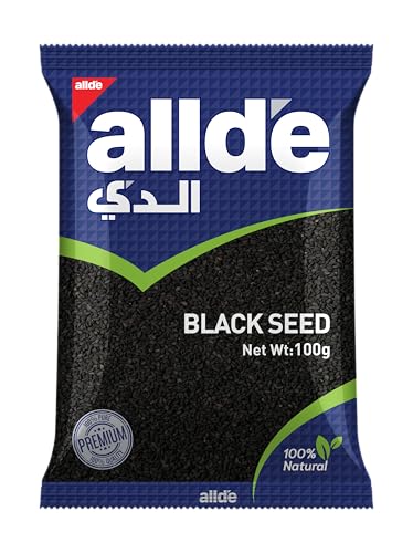 Allde Black Seed 100 g | Premium Black Seeds (Kalonji) | Aromatic Nigella Seeds for Cooking Baking & Seasoning | Hygienically Packed