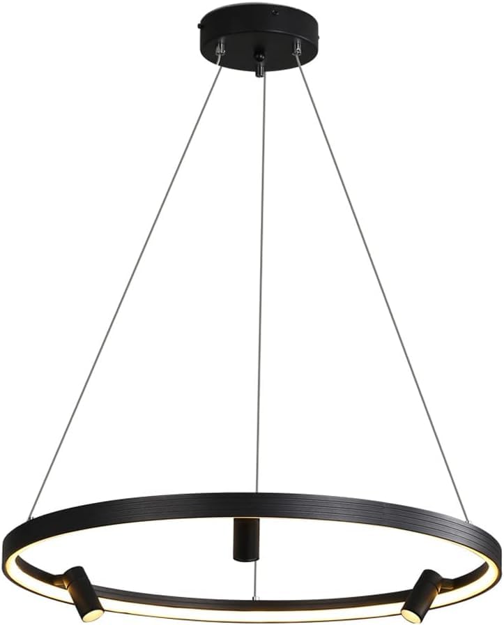 Luminaire suspendu à intensité variable LED style scandinave - 6