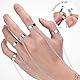 Holibanna Vintage Gothic Finger Einstellbare Ring Set Steampunk Hand Kette Harness Sklavenarmbänder Armreif