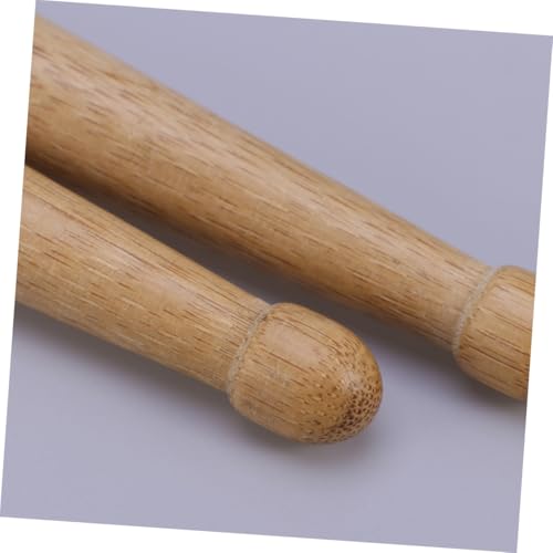 2 baquetas de madera cómodas para batería y percusión miniatura 3