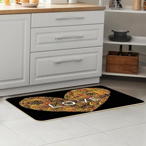 Tapis de cuisine absorbants lavables et antidérapants