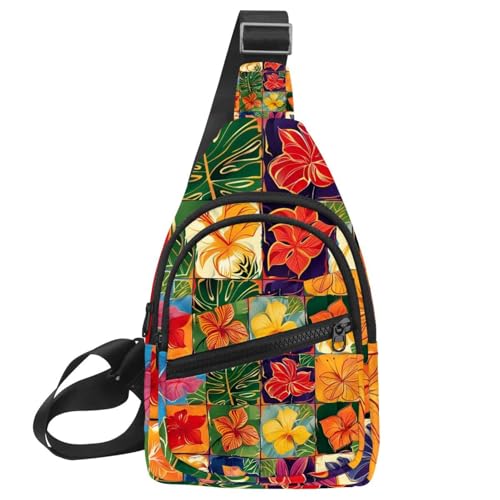 Sac banane hawaïen ajustable pour courir et voyager sans encombrement